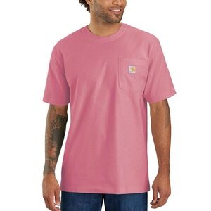 Carhartt Men's Loose Fit Heavyweight Pocket T-Shirt Short Sleeve Size Large